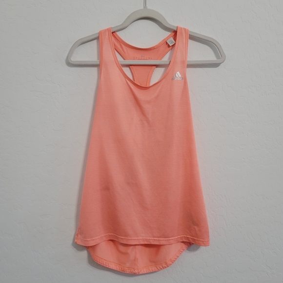 adidas Tops - 💕 Adidas Bright Orange Tank Top Size Small
